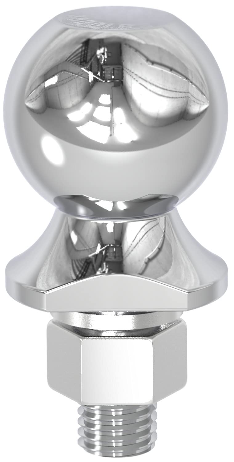 Torin ATRLY2019B Trailer Hitch Ball, 2 Inch Diameter, 1.75 Ton (3,500 lbs), 3/4 x 1-3/4-Inch Shank - Image 1